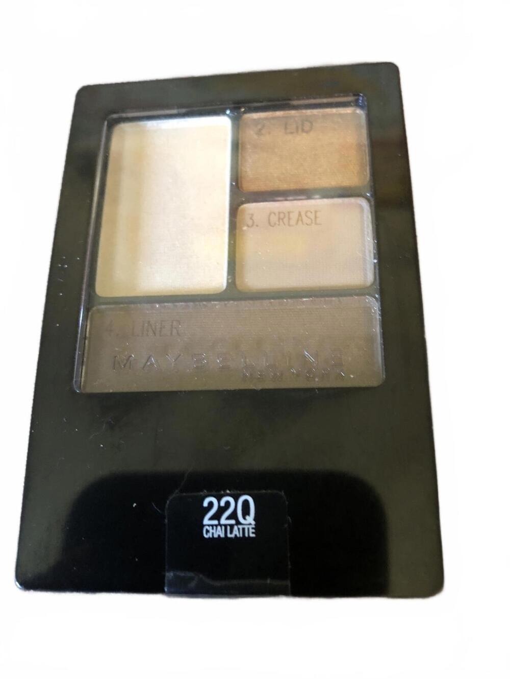 Maybelline New York Expert Wear Eyeshadow Quad 0.17 Oz. #22Q CHAI LATTE